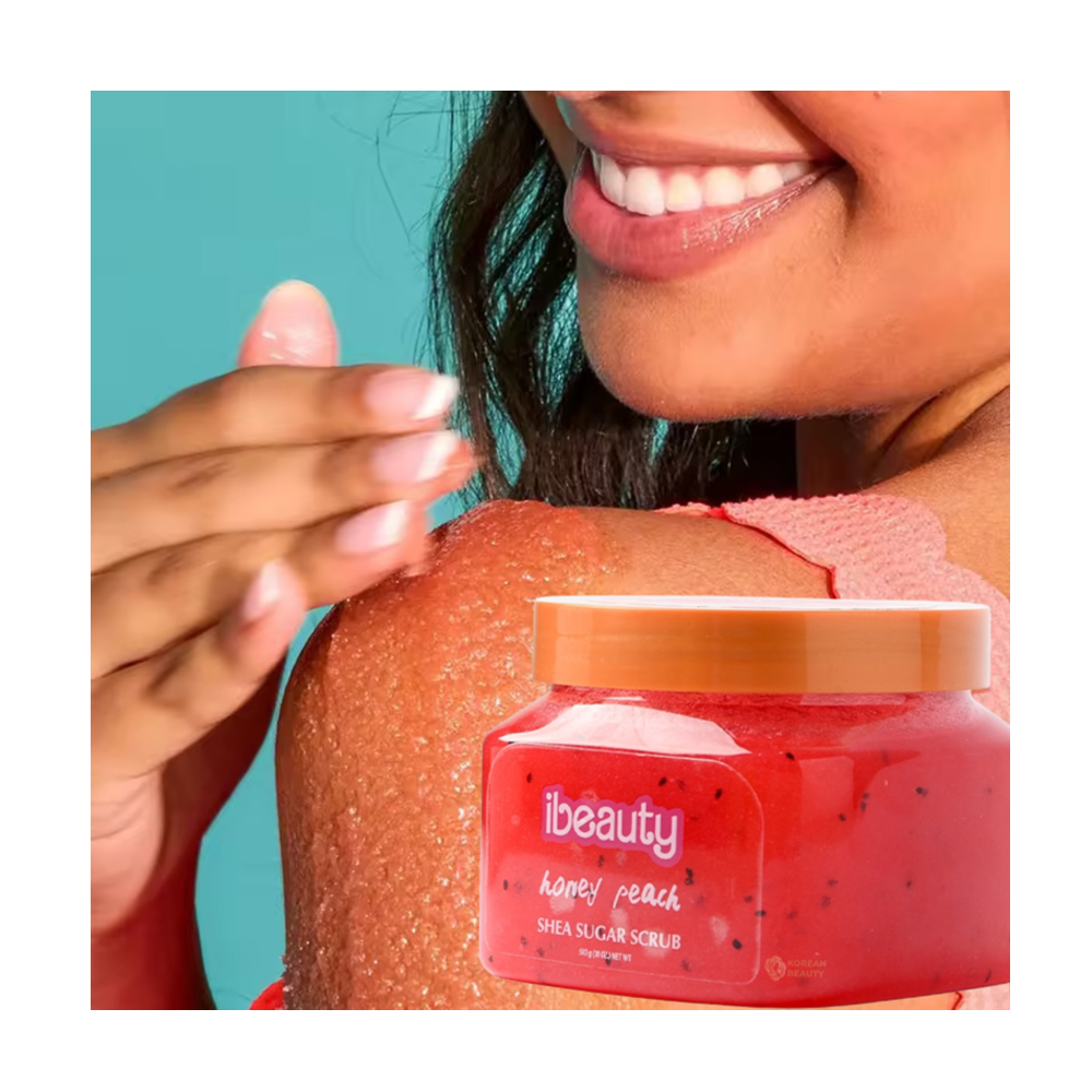 iBeauty Honey, Peach, Shea & Sugar Scrub 510g