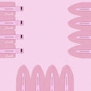 Mermade Hair Jumbo No-Crease Clips-pink