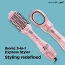 Ikonic 3 in 1 Express Styler- Pink