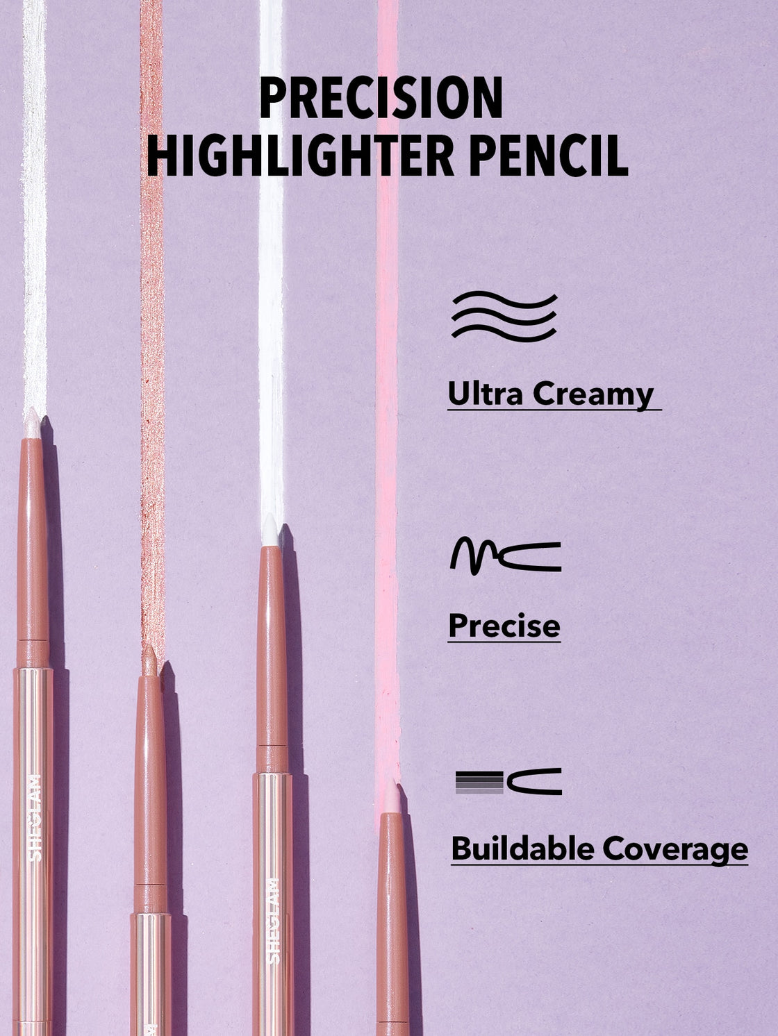 Sheglam Fairy Wand Precision Highlighter Pencil - Ethereal