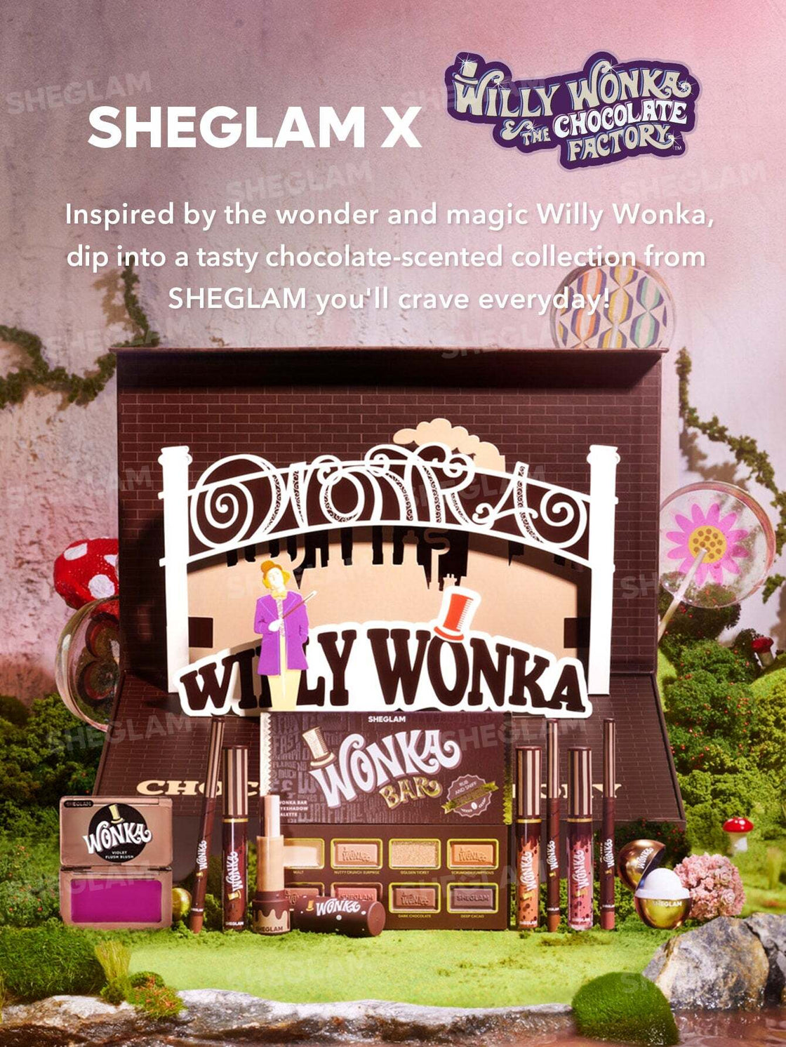SHEGLAM Wonka Bar Eyeshadow Palette