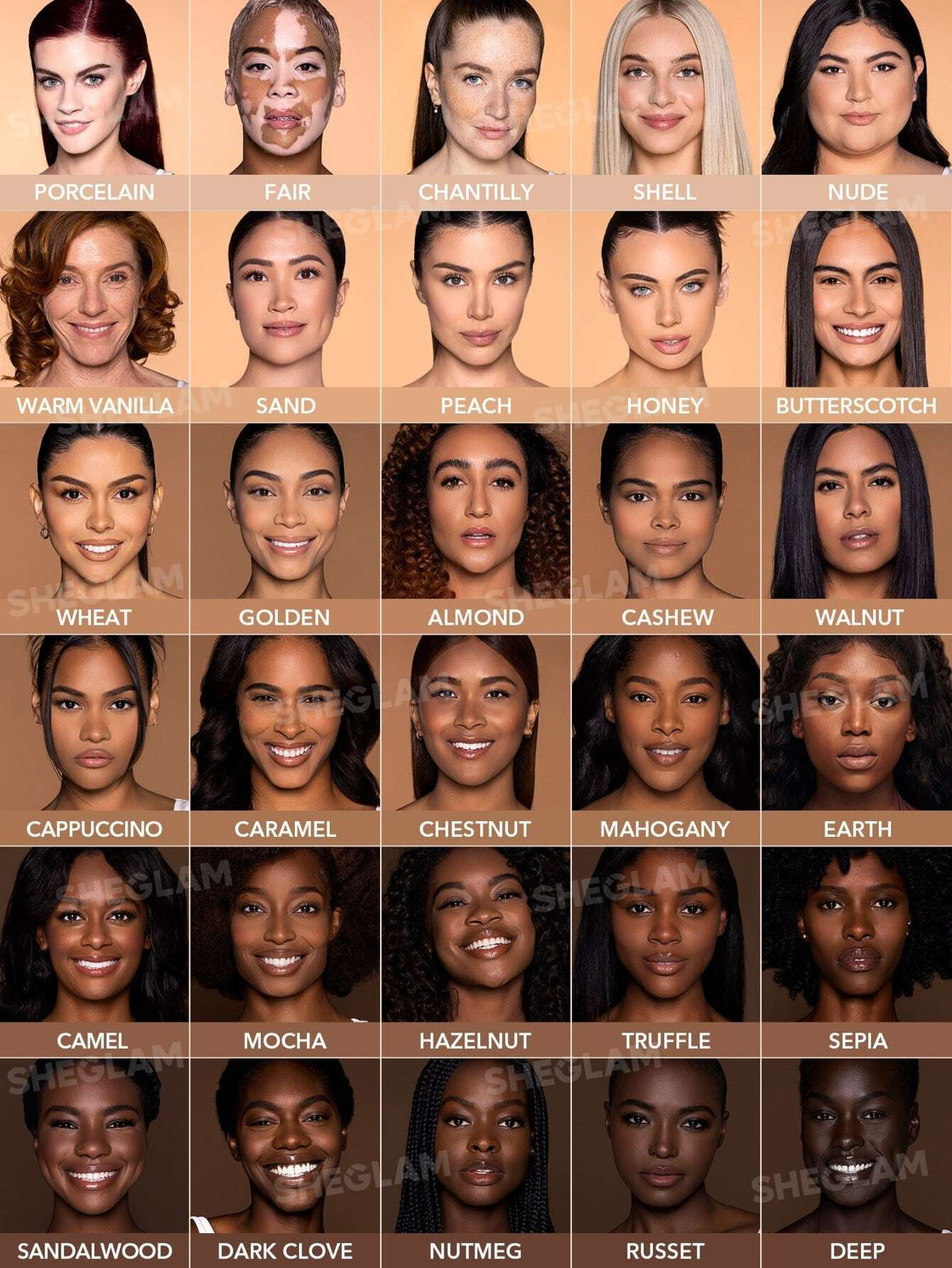 Sheglam Skinfluence Full Coverage Foundation Balm - Shell