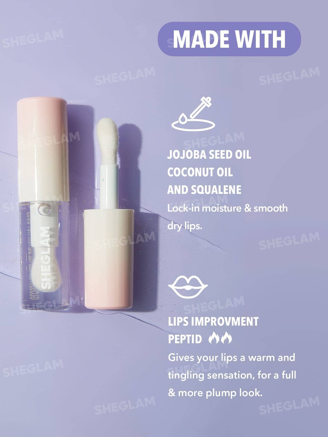 SHEGLAM HOT GOSS PLUMPING LIP GLOSS-THAT'S JUICY