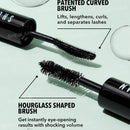 ALL-IN-ONE VOLUME & LENGTH MASCARA-WASHABLE BLACK-4G*2