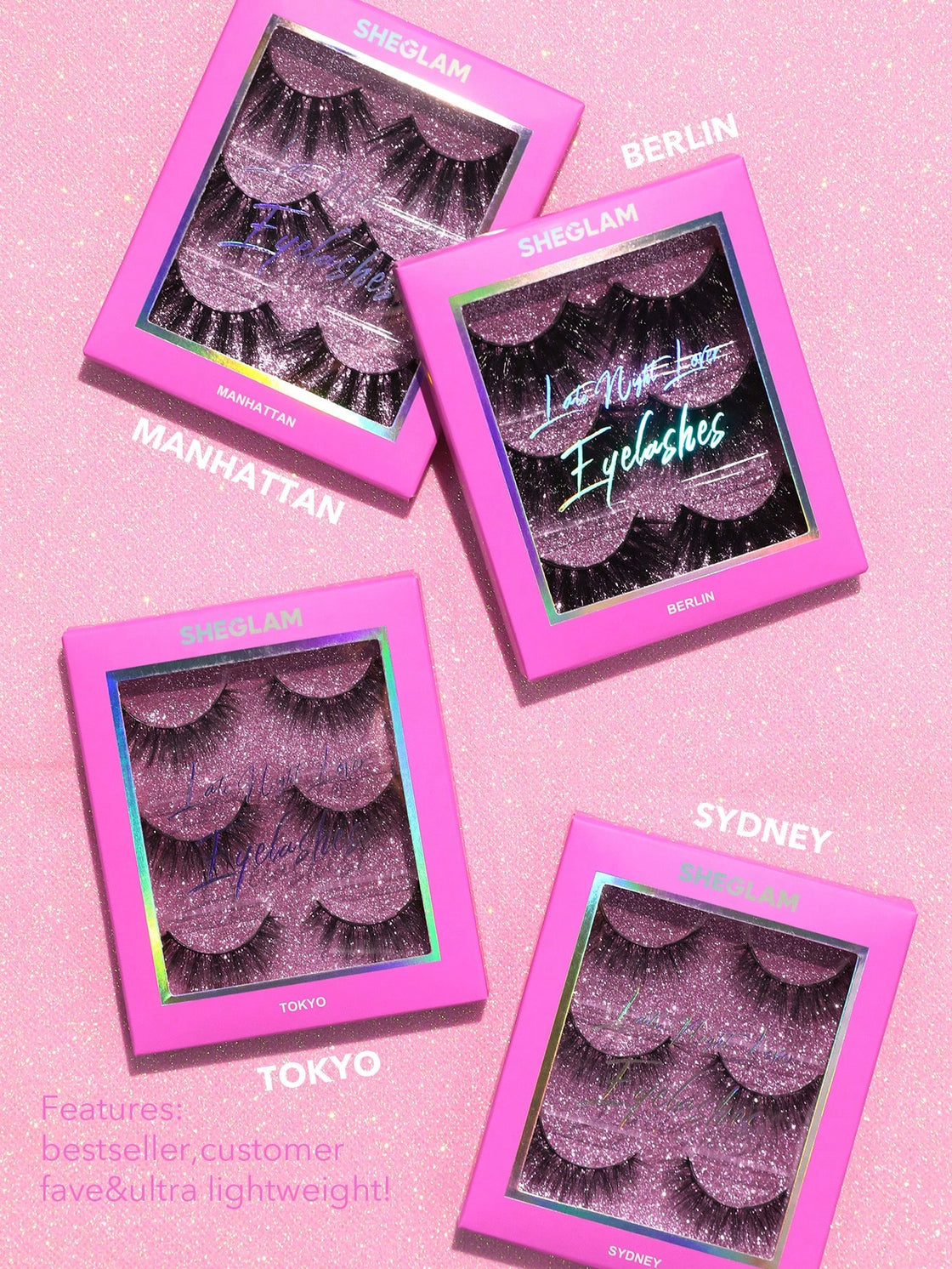 Sheglam  Late Night Lover Full Volume False Eyelashes - Tokyo