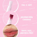 sheglam glow addict lip balm peach juice