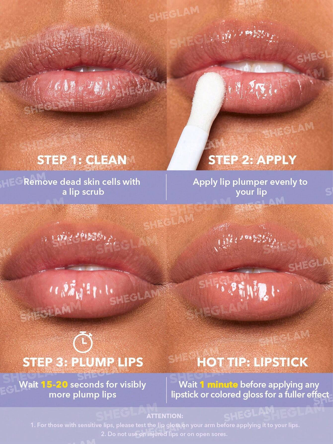 SHEGLAM HOT GOSS PLUMPING LIP GLOSS-THAT'S JUICY