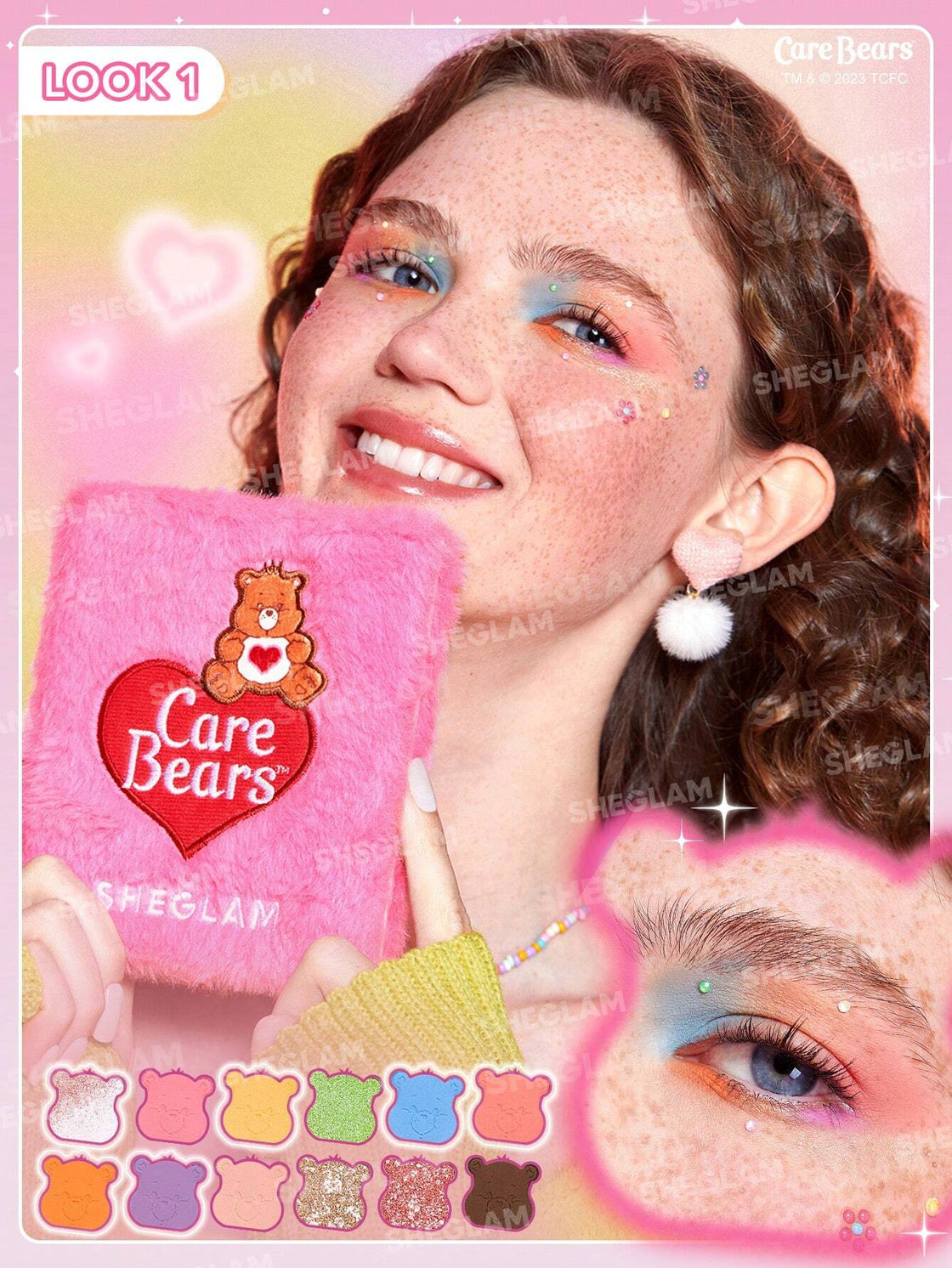 Care Bears x SheGlam Collection Set