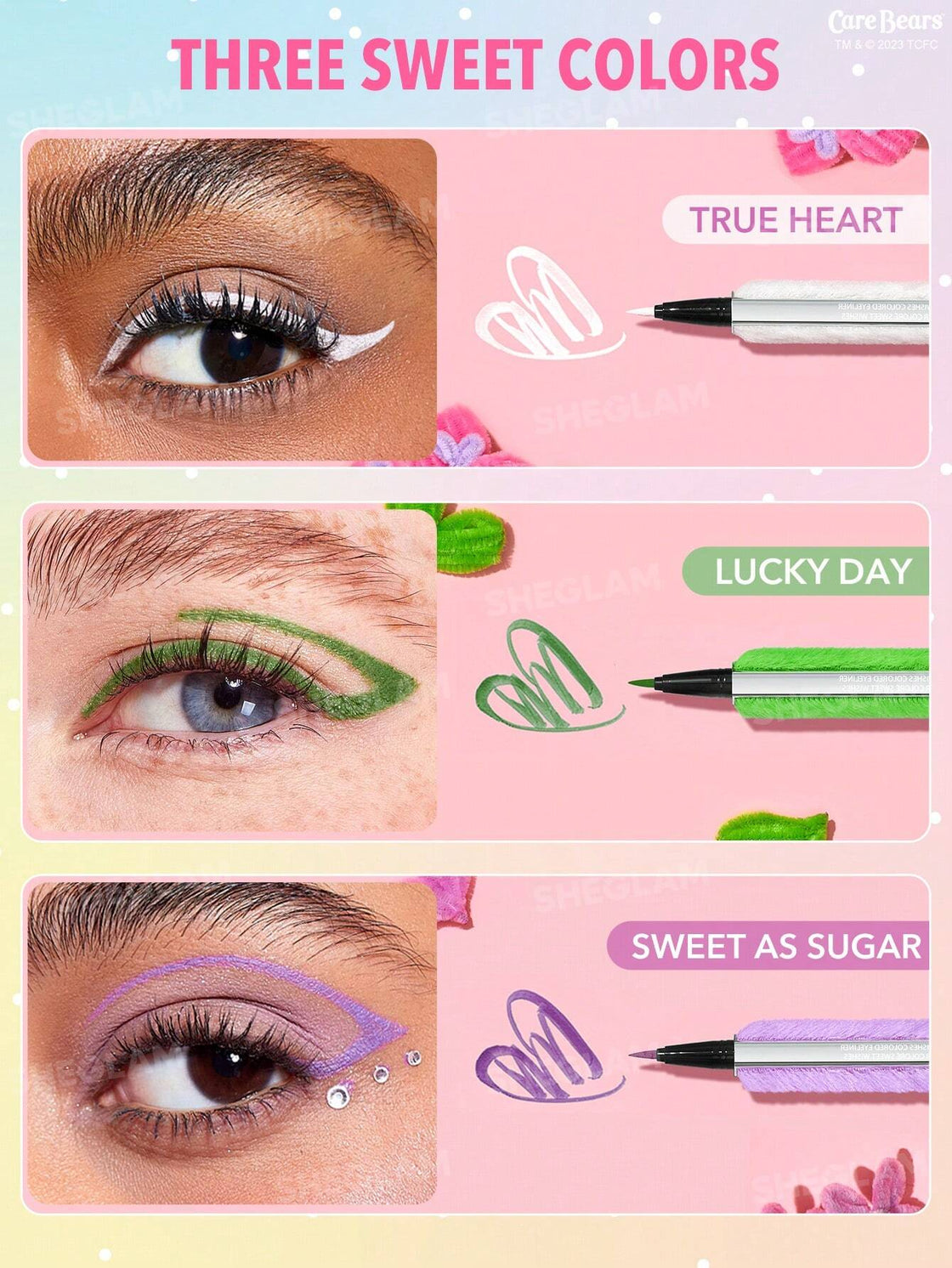 Care Bears x SheGlam Collection Set