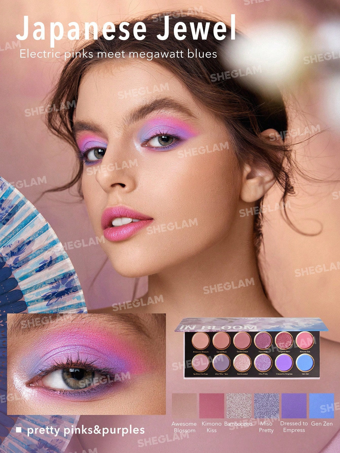 Sheglam Kyoto in Bloom Palette-10.2g