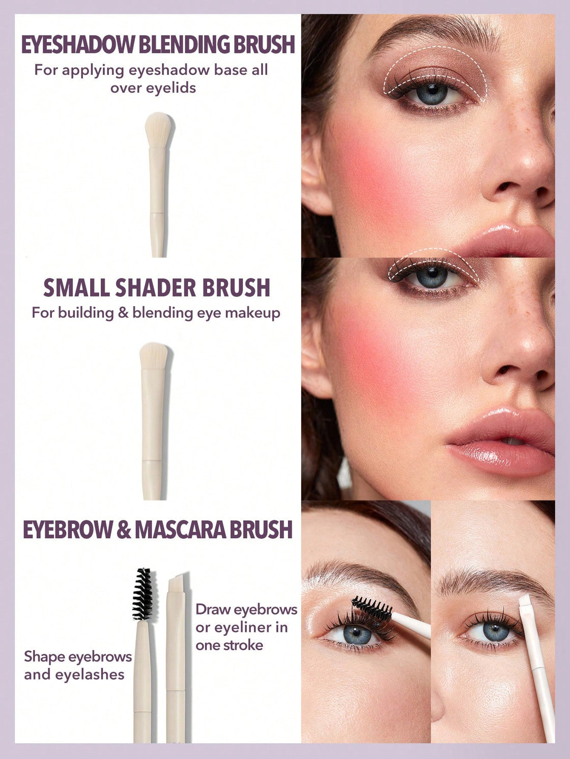 Sheglam Pro Core Brush Kit - 6pcs