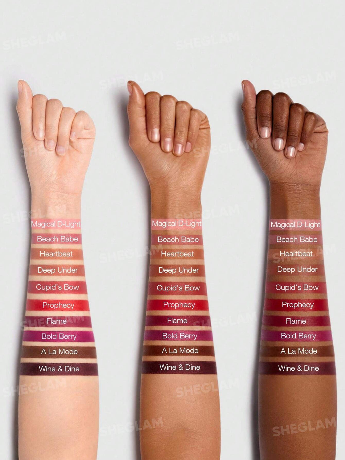 sheglam starlight velvet lipstick
