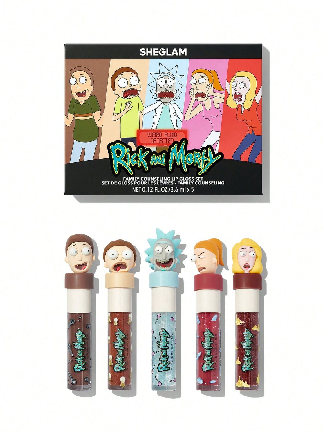RICK AND MORTY  X SHEGLAM  FAMILY COUNSELING LIP GLOSS