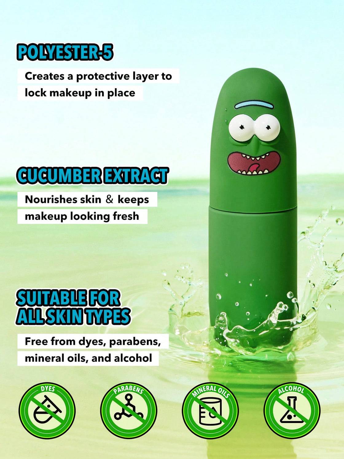 SHEGLAM RICK AND MORTY X SHEGLAM PICKLE RICK SETTING SPRAY- 70 ml