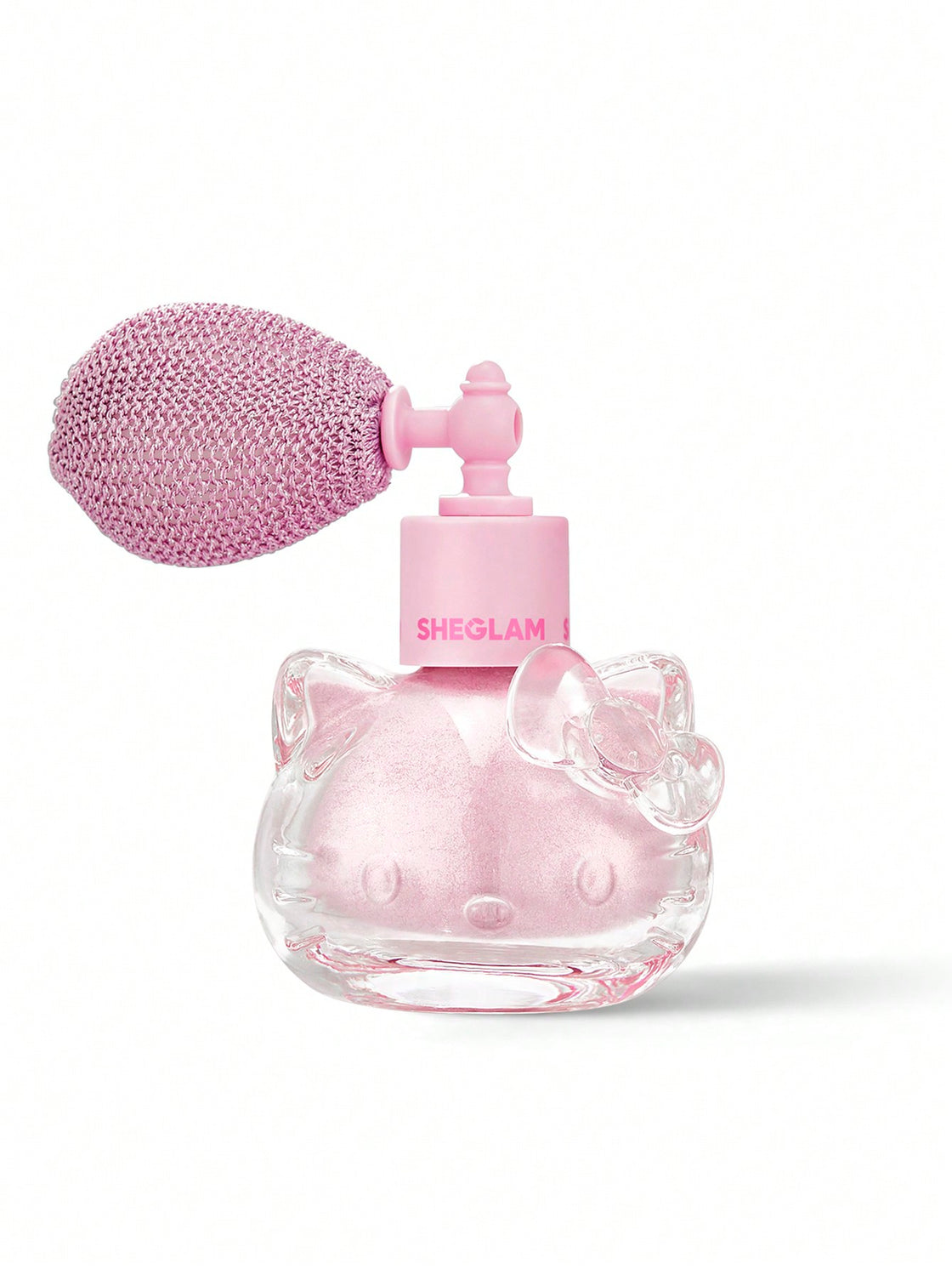 sheglam hello kitty  bow -utiful highlighting body mist - kitty glow