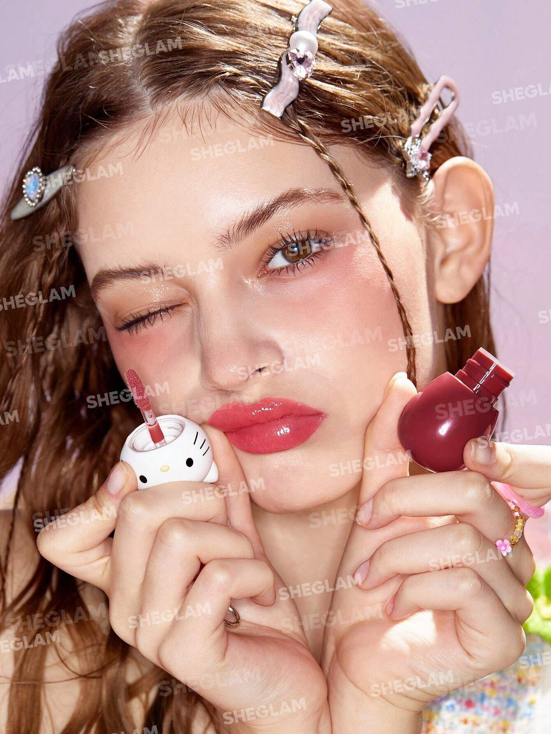 Sheglam Hello Kitty Lip Set