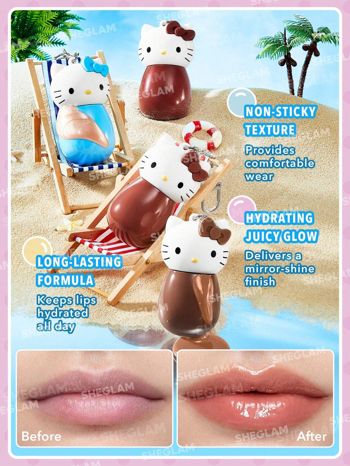 Sheglam Liquid Lipstick Poolside Perfection Apple Juice