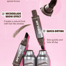 Brow-Fection Angled Brush & Dip-Auburn