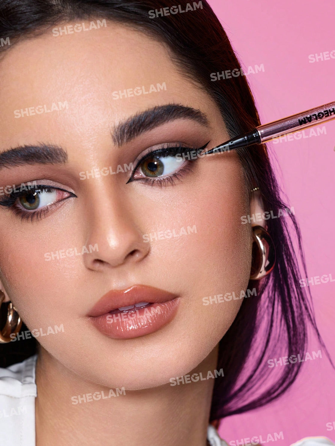 Sheglam Rosé Line and Define Waterproof Liquid Eyeliner-Black