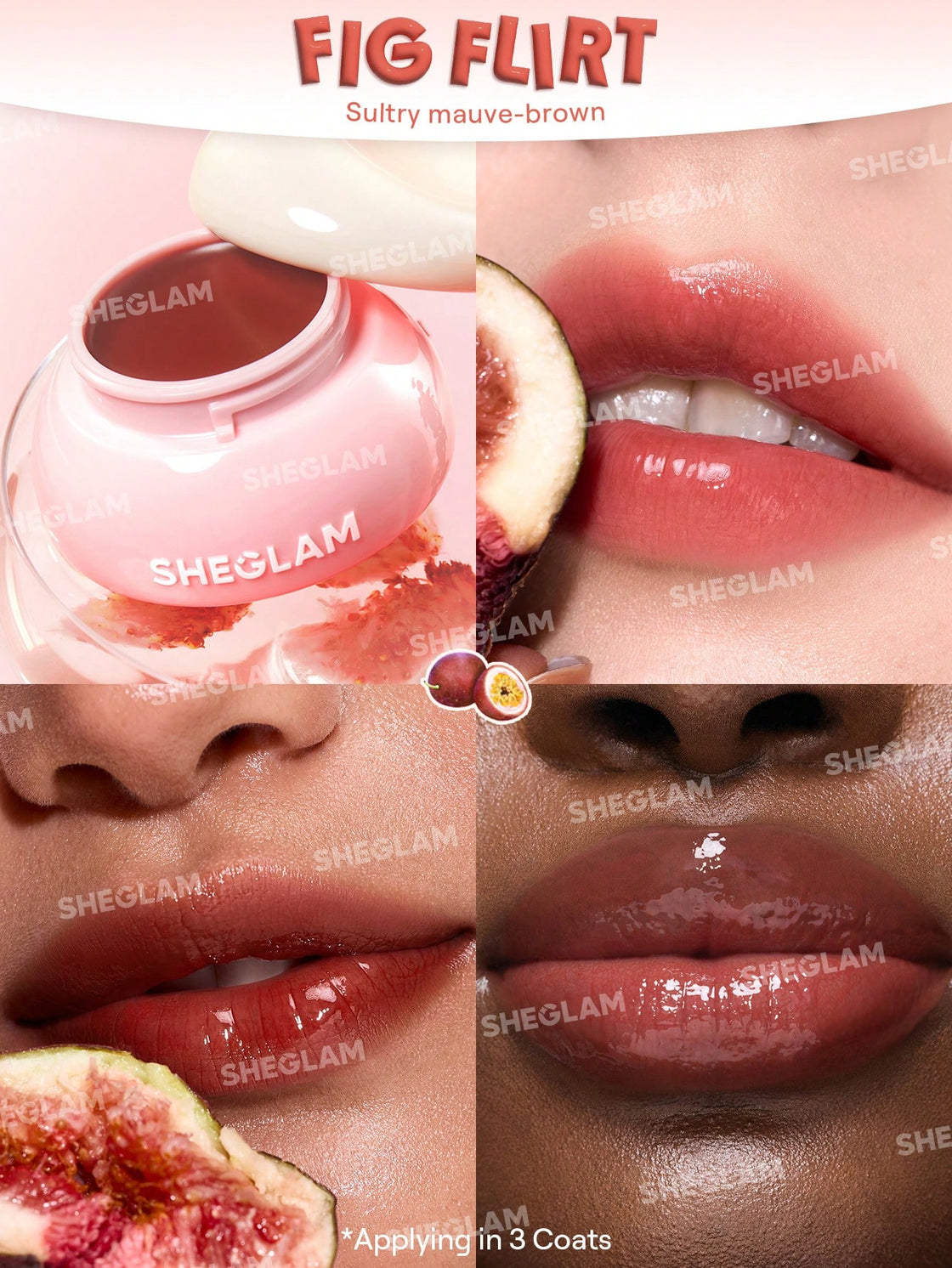 Sheglam hydra jelly pocket lip jam 3.5g