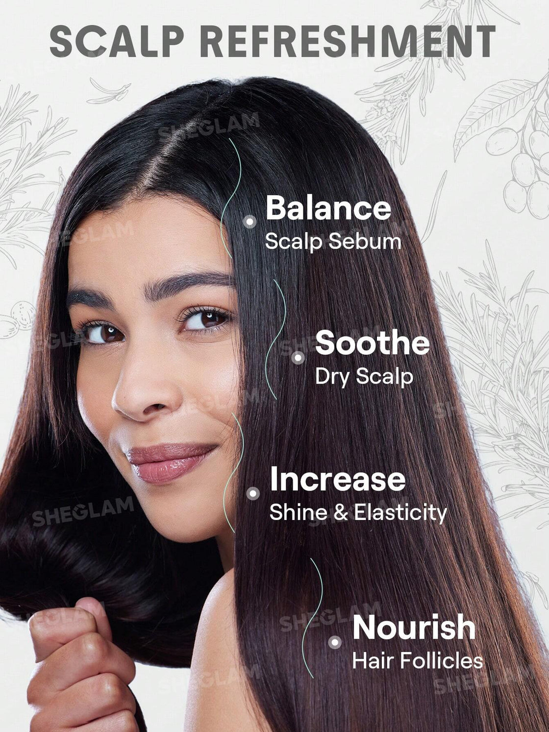 sheglam rose-mary har and scalp oil 15ml