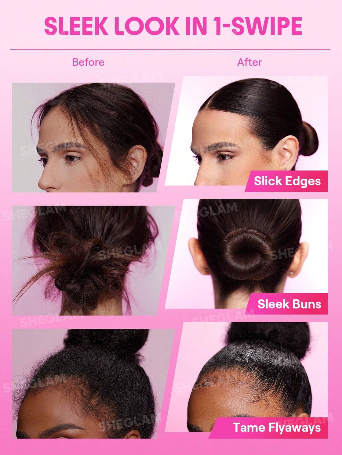 SHEGLAM Locked in Glossy Shine Strong Styling Stick - 30g