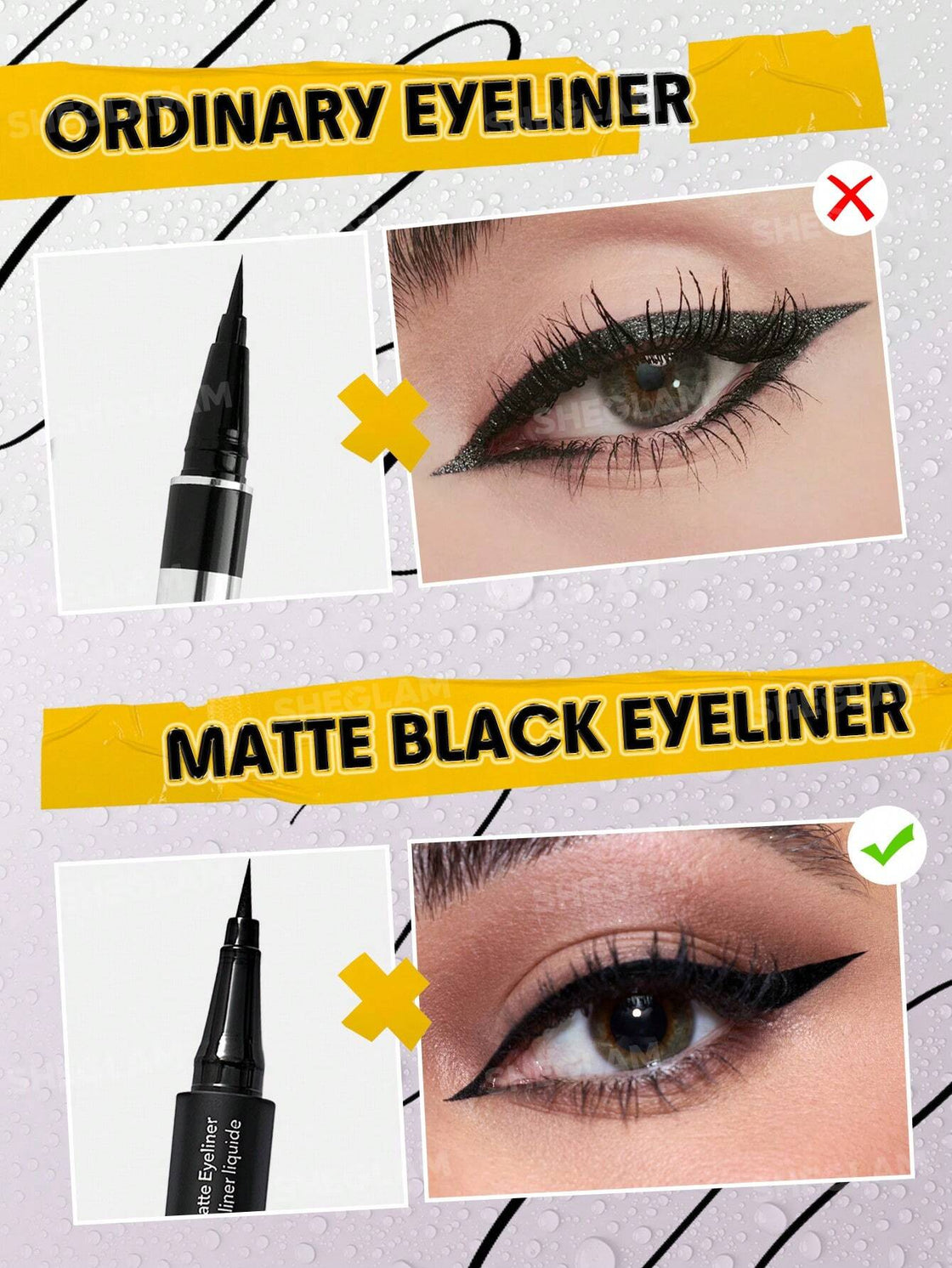 Sheglam Oh So Rich Matte Eyeliner black 0.8g