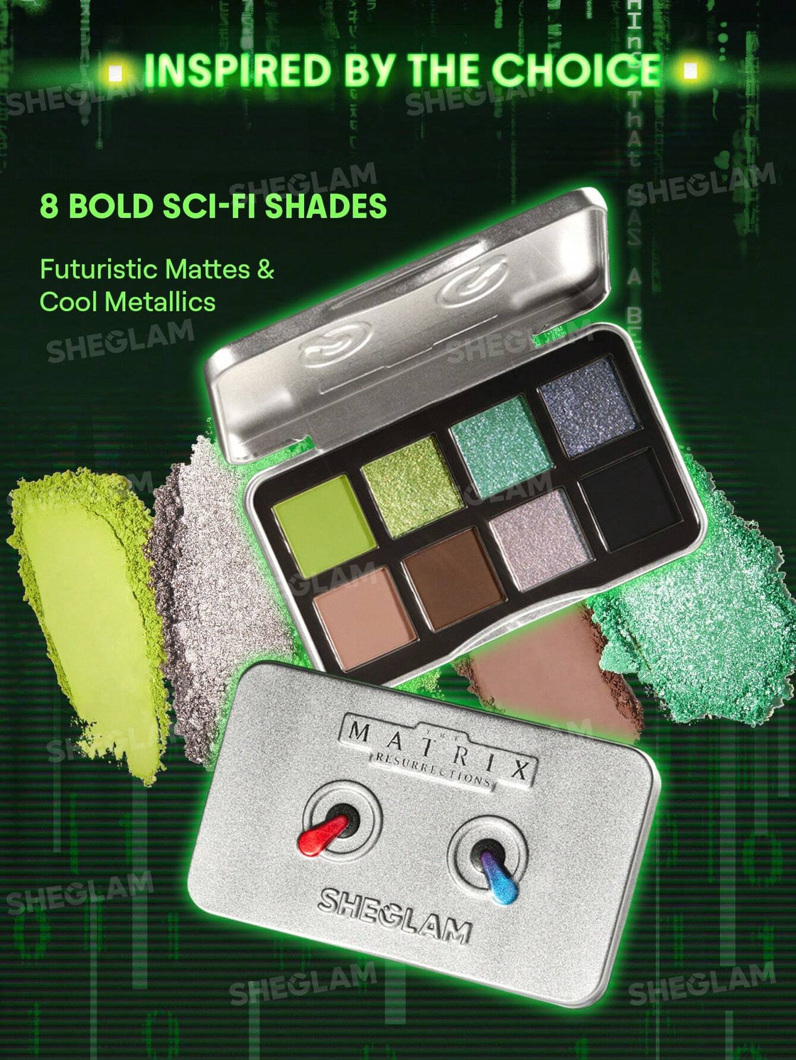 Sheglam The Matrix Resurrections Makeup Collection Set