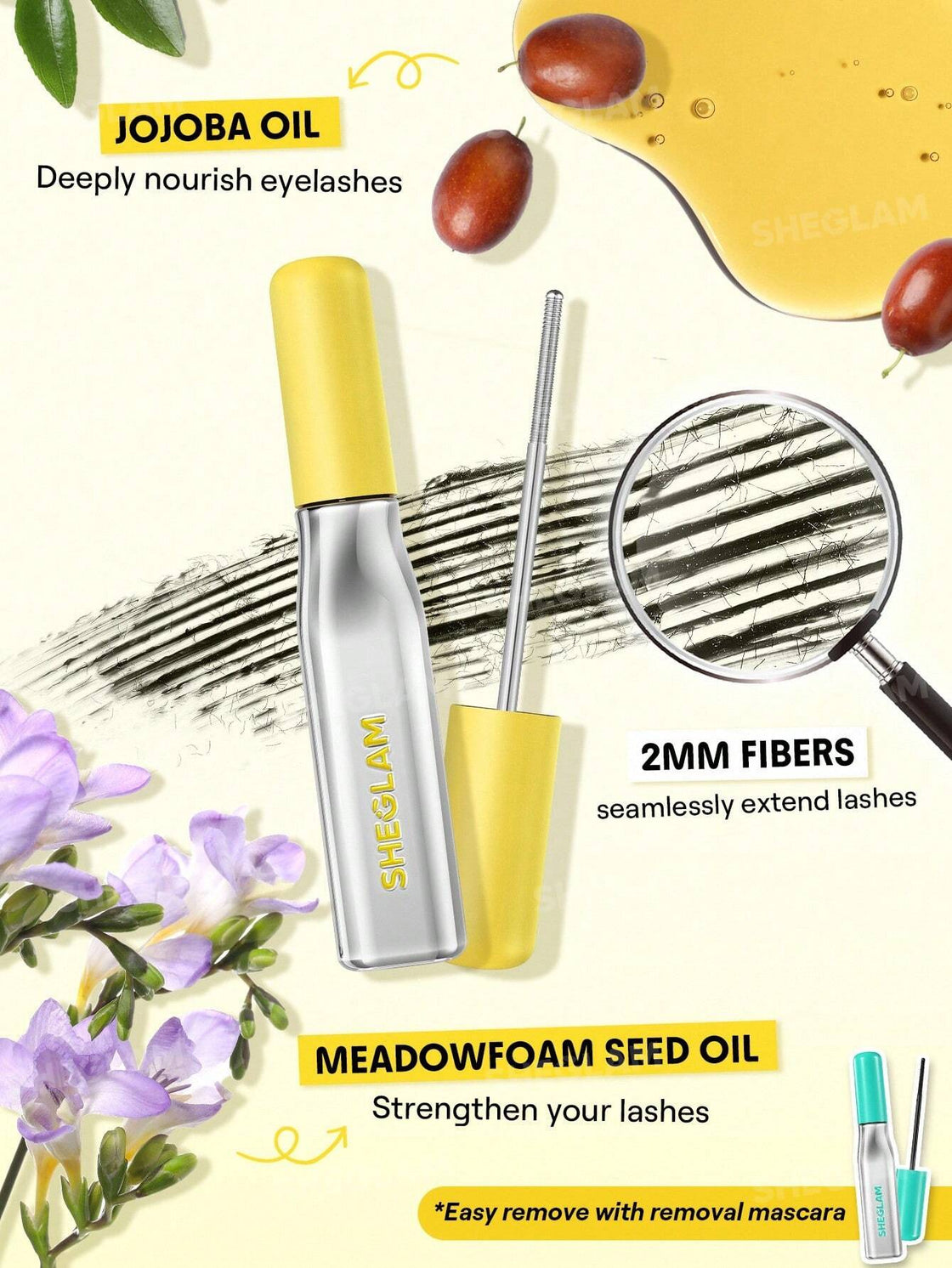 Sheglam Lashlighter Iron curl Mascara black-8ml