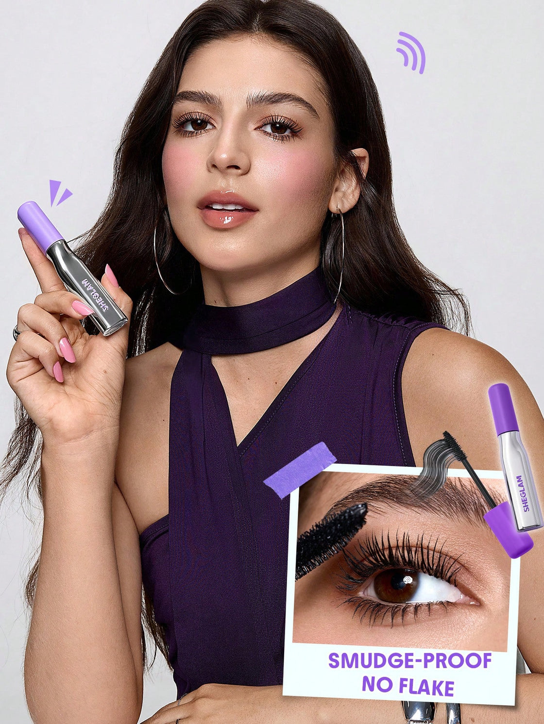 SHEGLAM Lashlighter Mega Boost Mascara black - 8ml