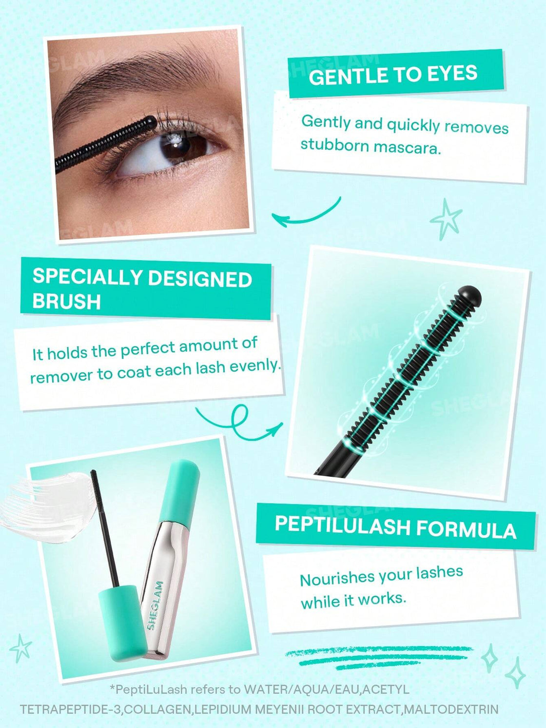 Sheglam Lashlighter Ez Remover Lash Treatment-8ml