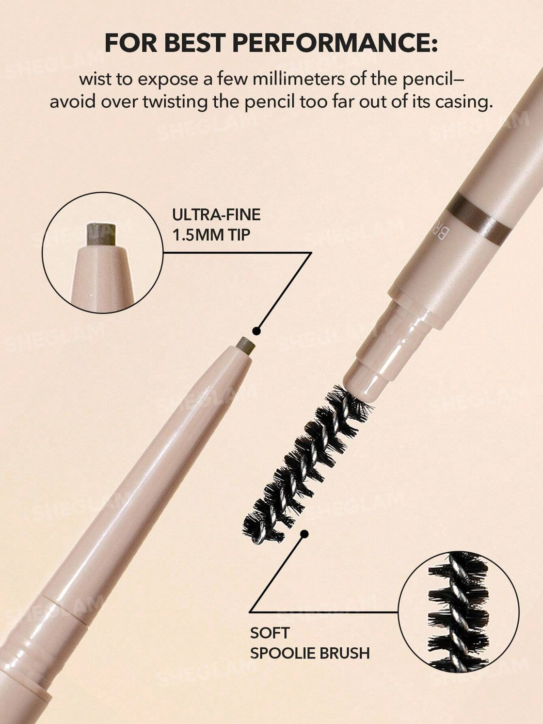 SHEGLAM INSTA-FILL BROW PENCIL