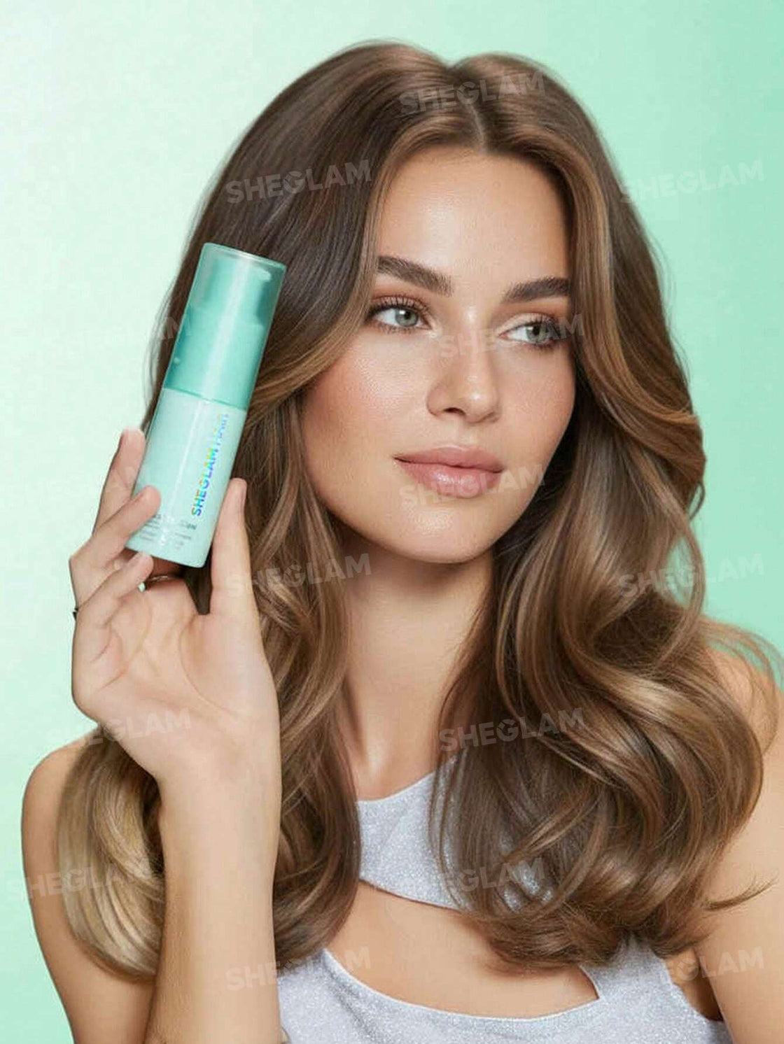 sheglam hair minty freshairy dry shampoo menthe 27g