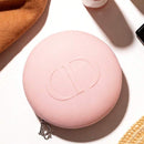 Dior Beauty Round Pink Silicone Pouch