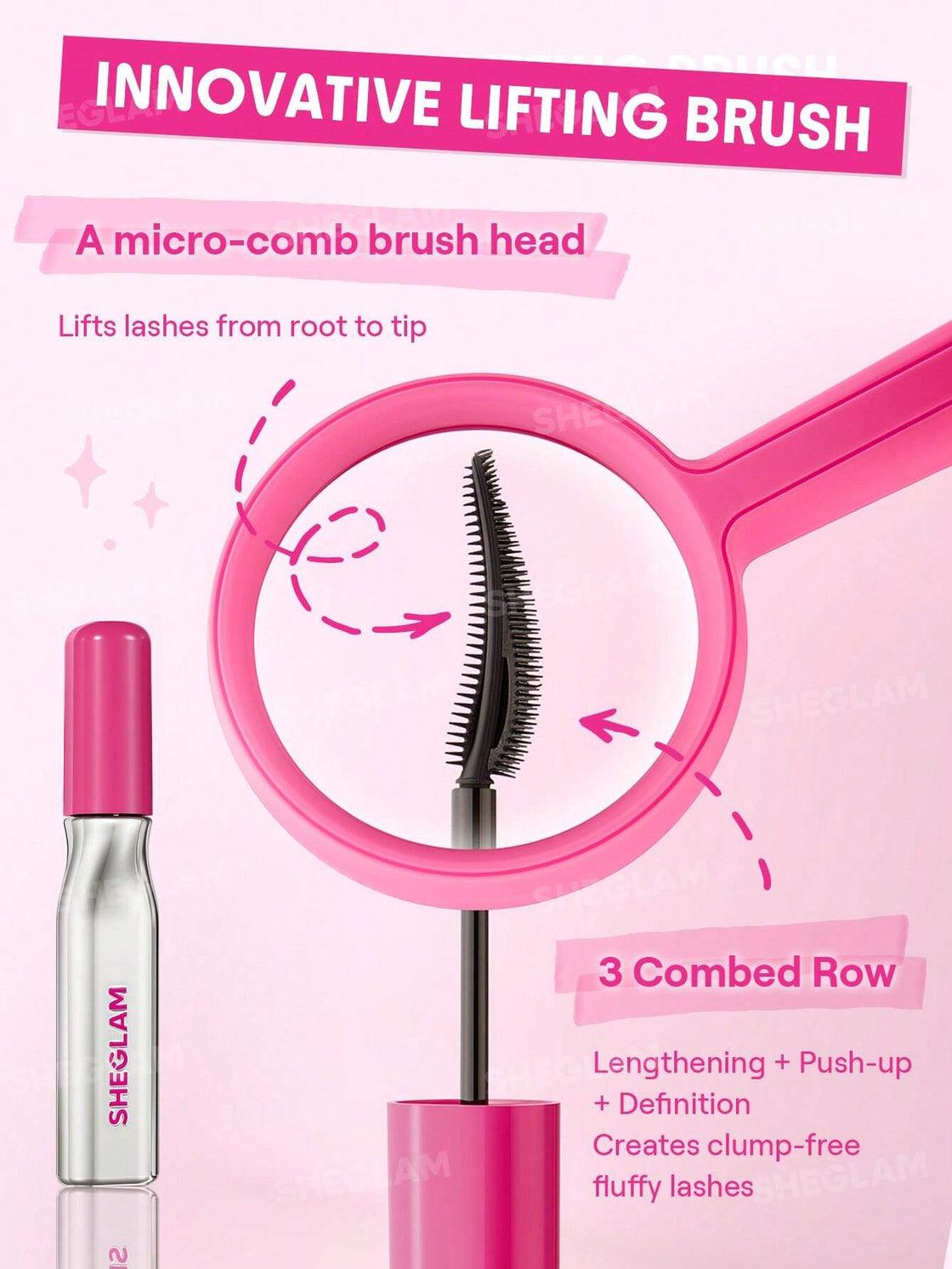 Sheglam Lashlighter Up and Out Mascara-Black 8ml