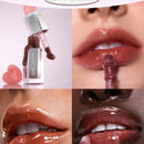 sheglam 12h long wearning glass lock air gloss 555 sepia kiss  3.4ml