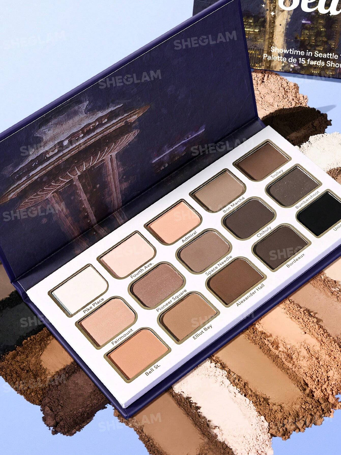 Sheglam 15-Pan Palette #Showtime In Seattle (13.5gm)