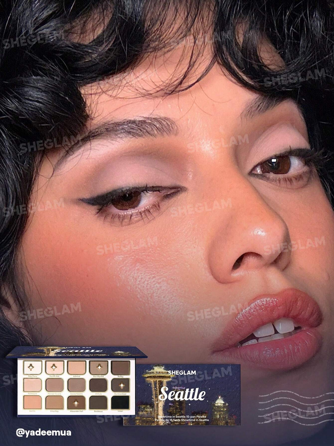 Sheglam 15-Pan Palette #Showtime In Seattle (13.5gm)