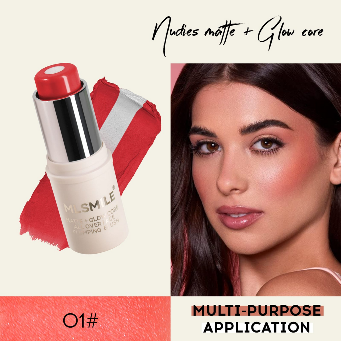 ML Smile 2in1 Cream Blush 7g