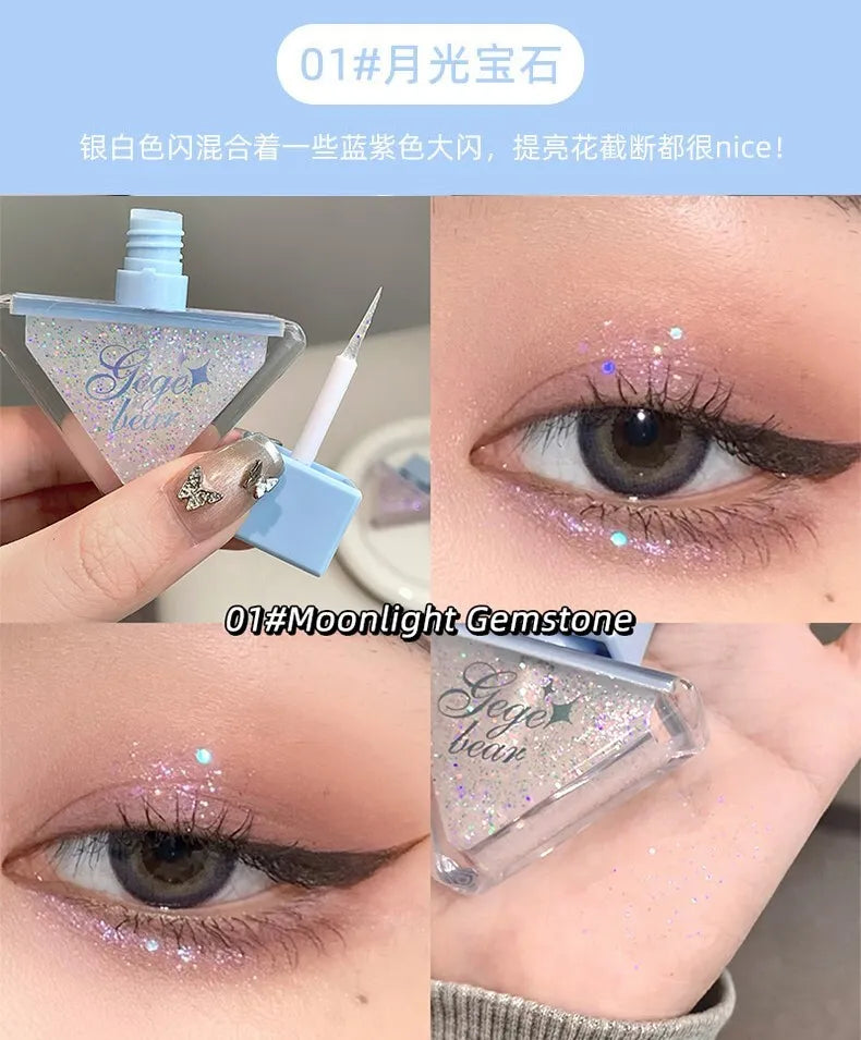 GEGE BEAR Lustrous and Colorful Eyeshadow Liquid 6.5ml