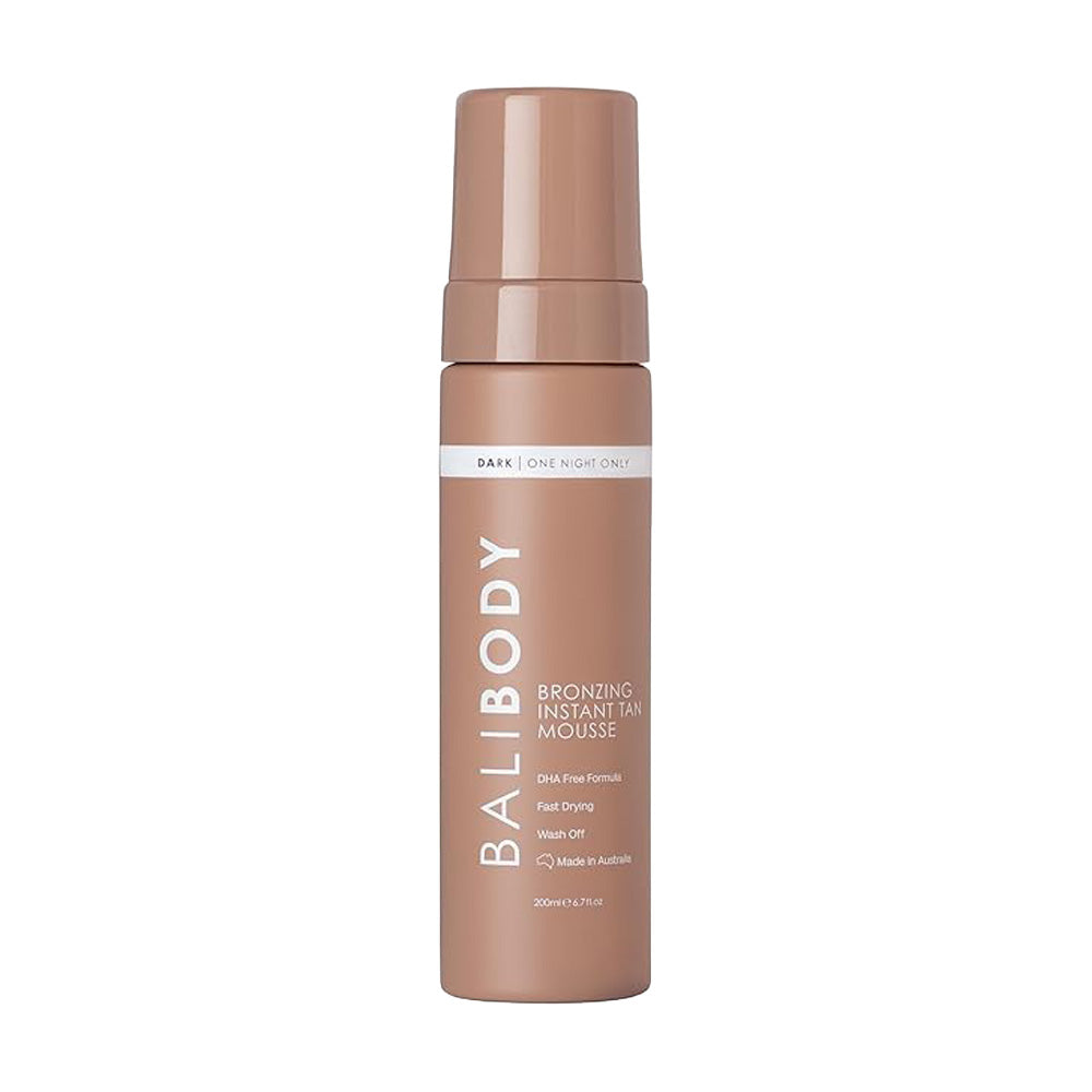 Bali Body Bronzing  Tanning Mousse Dark One night Only 200ml