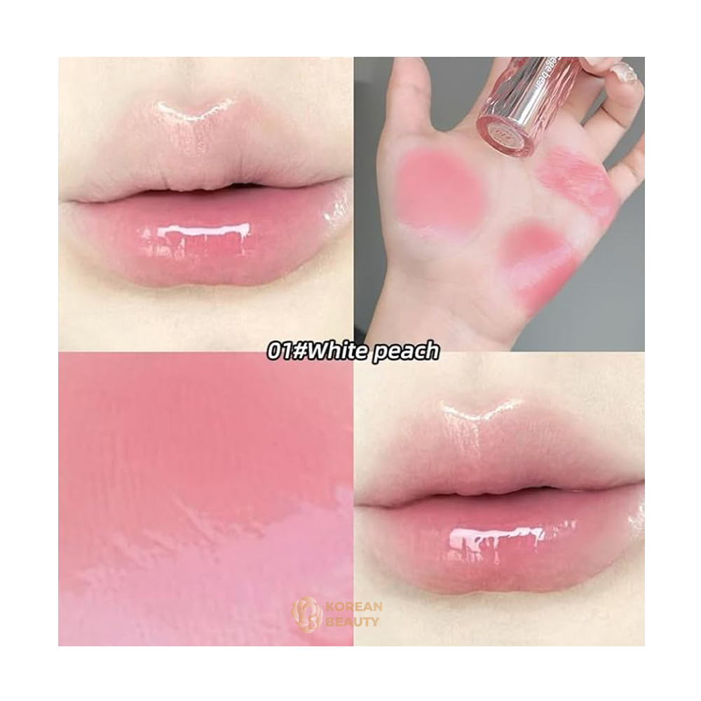 GEGE BEAR Glaze Crystal Translucent light lip Glaze 3g