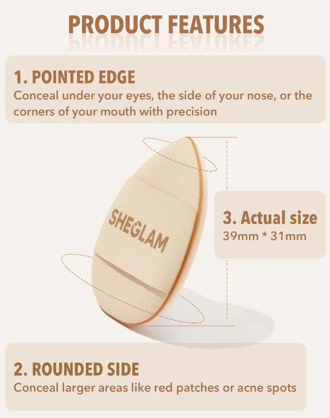 Sheglam - Magic Finger Mini Sponge (3pcs)