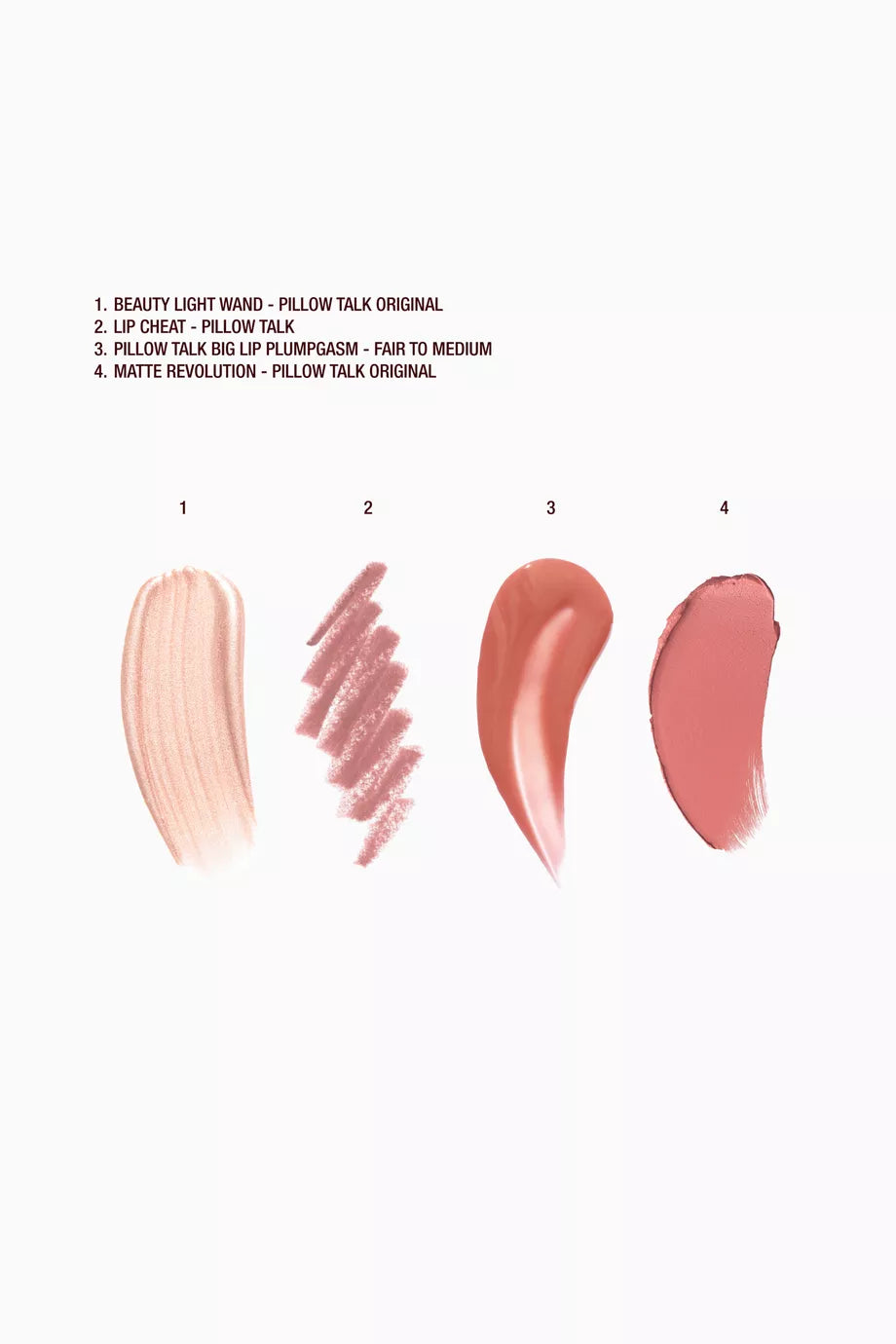 Charlotte Tilbury Pillow Talk Iconic Lip And Cheek Secrets Makeup Gift Set