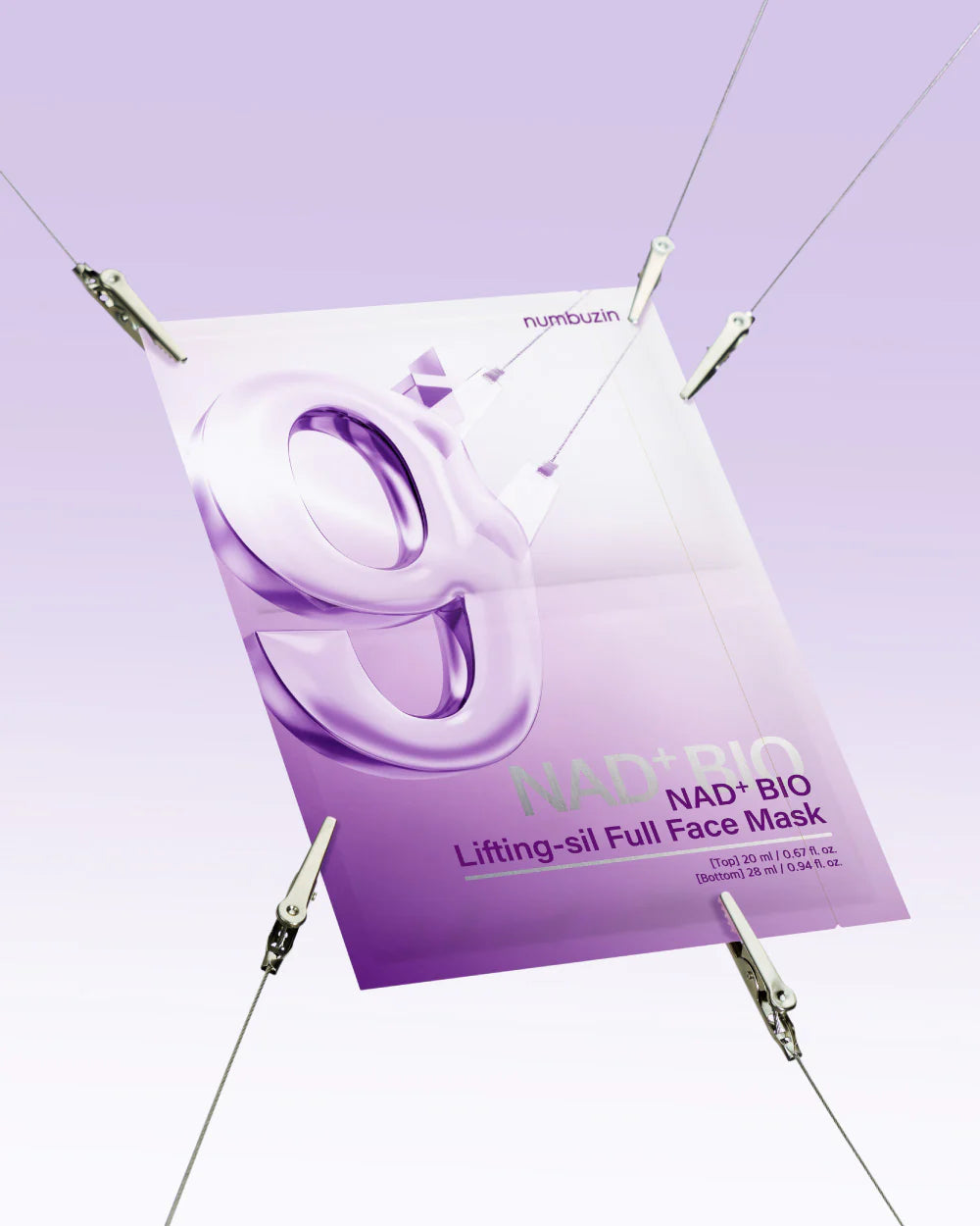 Numbuzin NAD+BIO Lifting-sil Full Face Mask (4sheets)