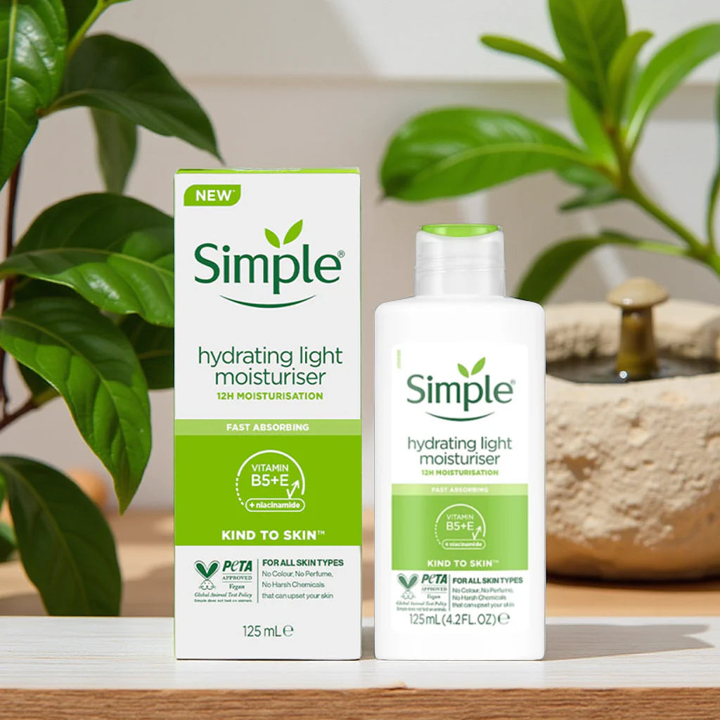 Simple Hydrating Light Moisturiser 12h Moisturisation 125ml