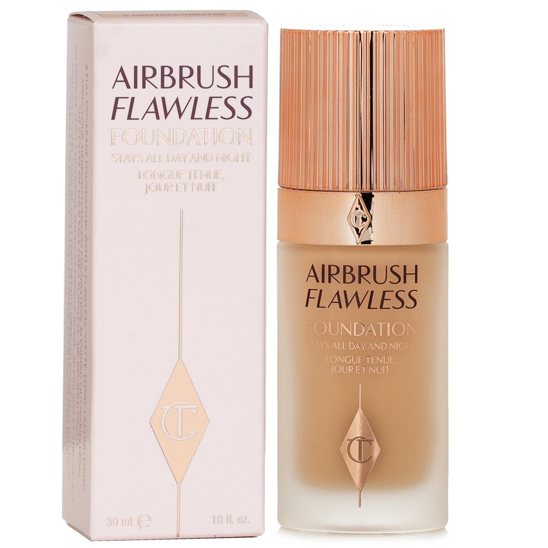 charlotte tilbury airbrush flawless foundation 30ml -5 neutral