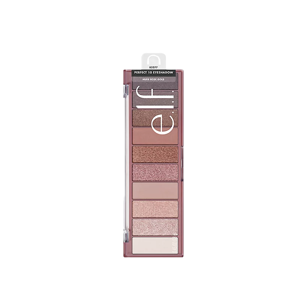 ELF perfect 10 eyeshadow-Nude Rose Gold