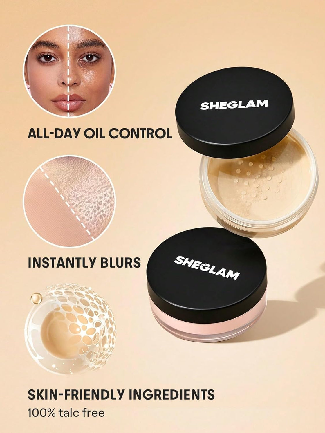 SHEGLAM Baked Glow Setting Powder 5.5g