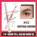 MlSmile 2in1 Brow Pen and Sealing Brow Gel Pink
